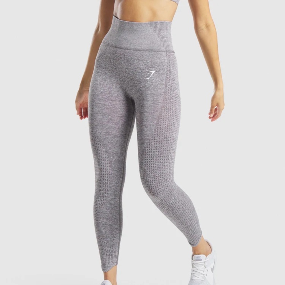 Gymshark Vital Seamless Leggings - Smokey Grey Marl